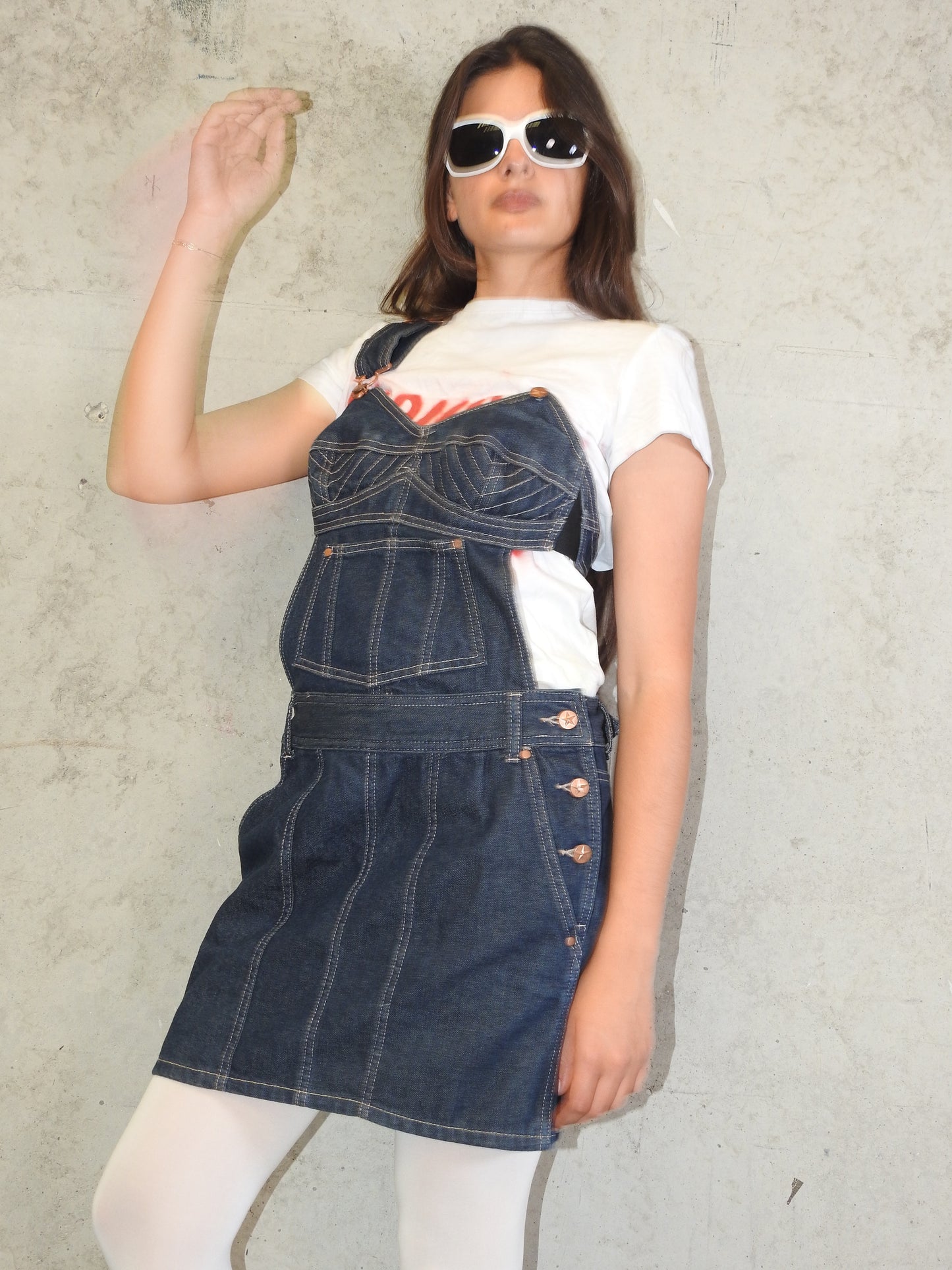 JEAN PAUL GUALTIER X TARGET DUNGAREE DRESS