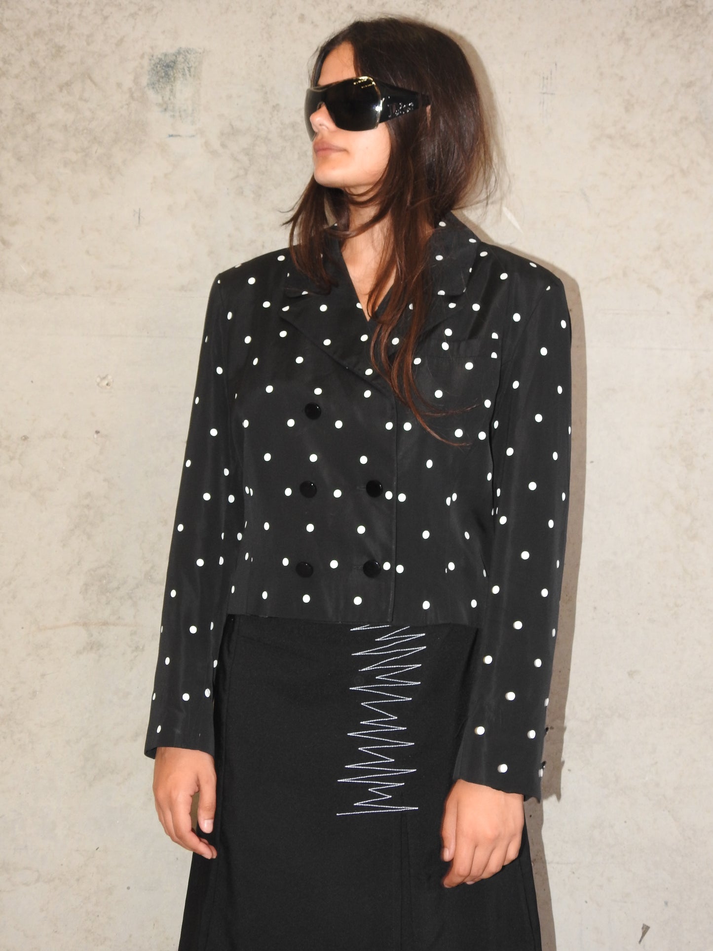 POLKA DOT BLAZER