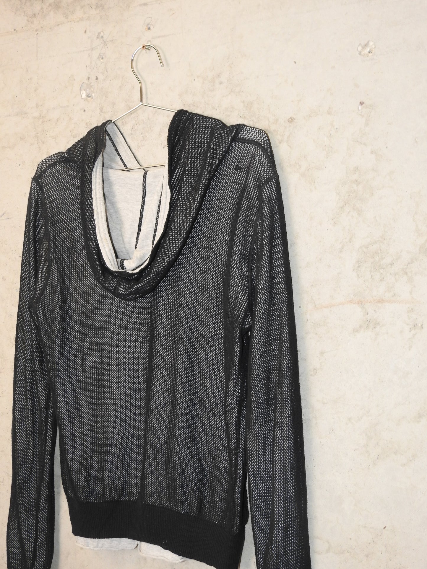 ARTHUR GALAN MESH HOODIE