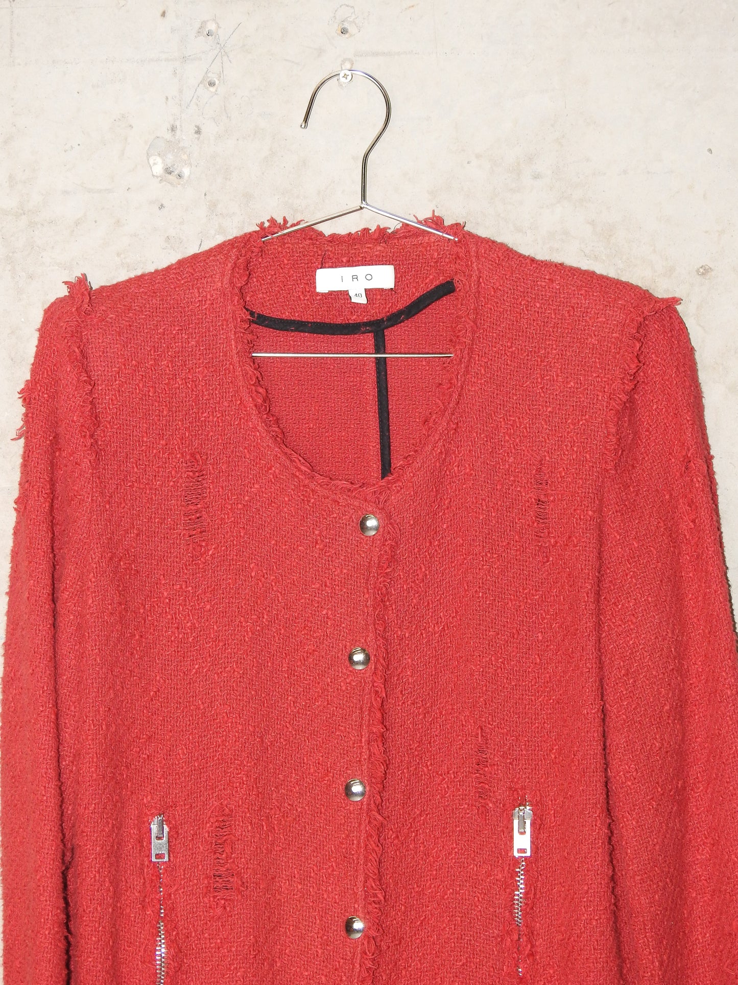 IRO DISTRESSED JACKET