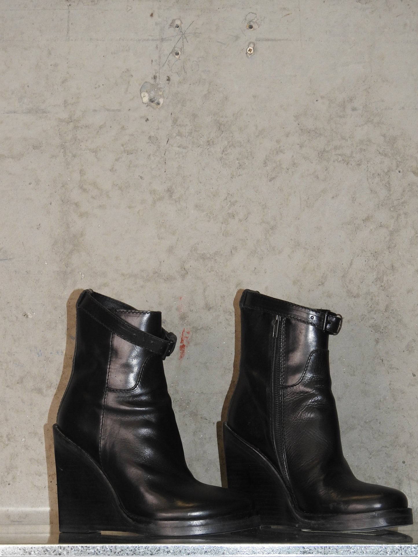 ANN DEMEULEMEESTER WEDGE HEELS