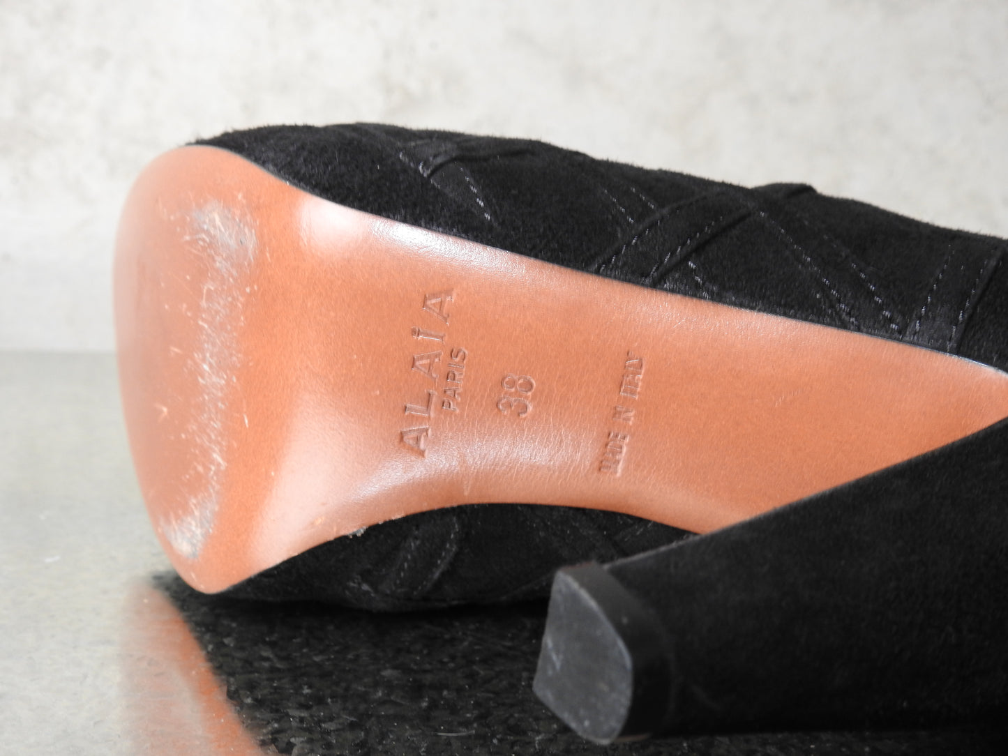 ALAIA GLADIATOR BOOTS
