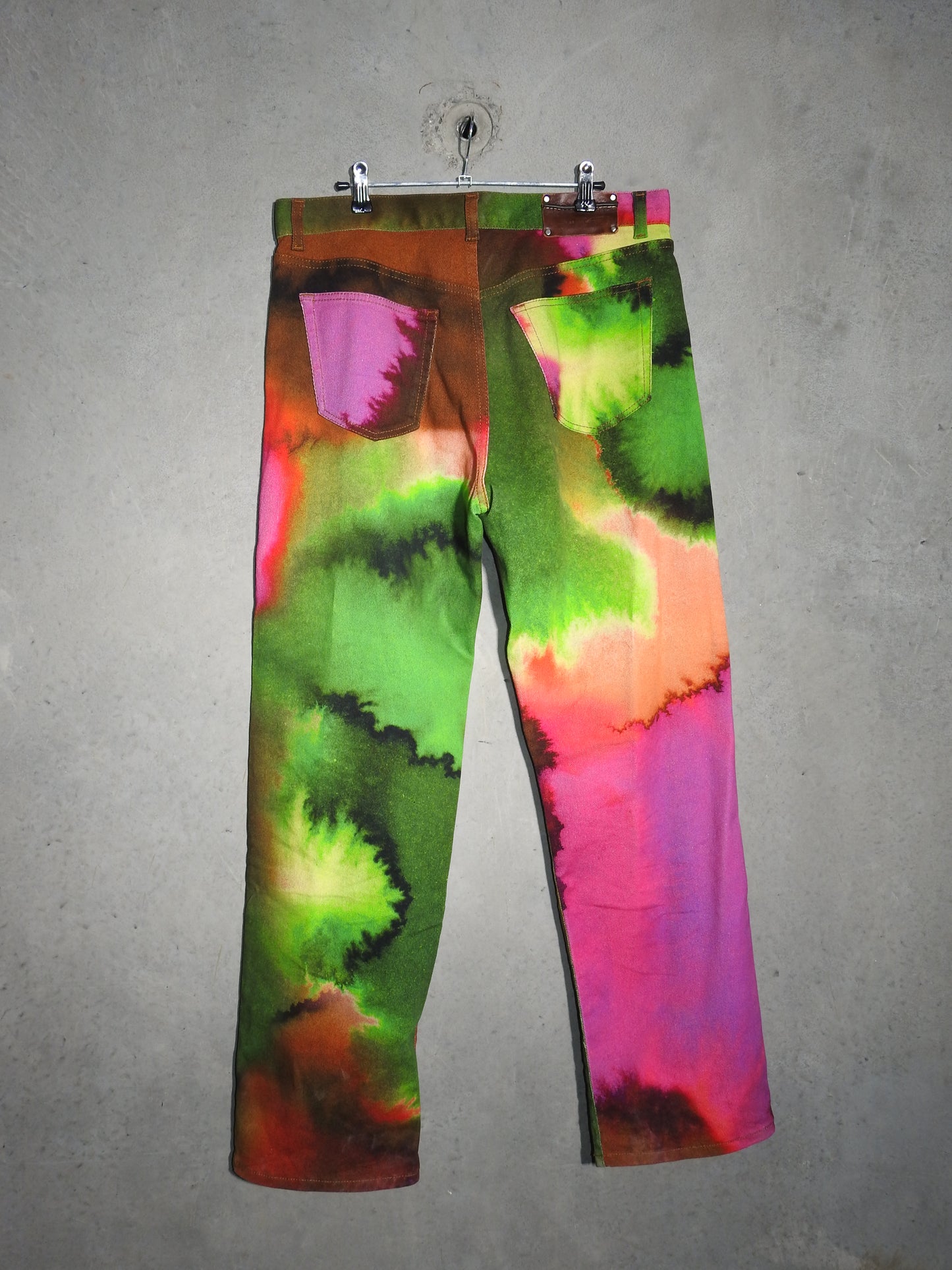 DRIES VAN NOTEN TIE DYE JEANS