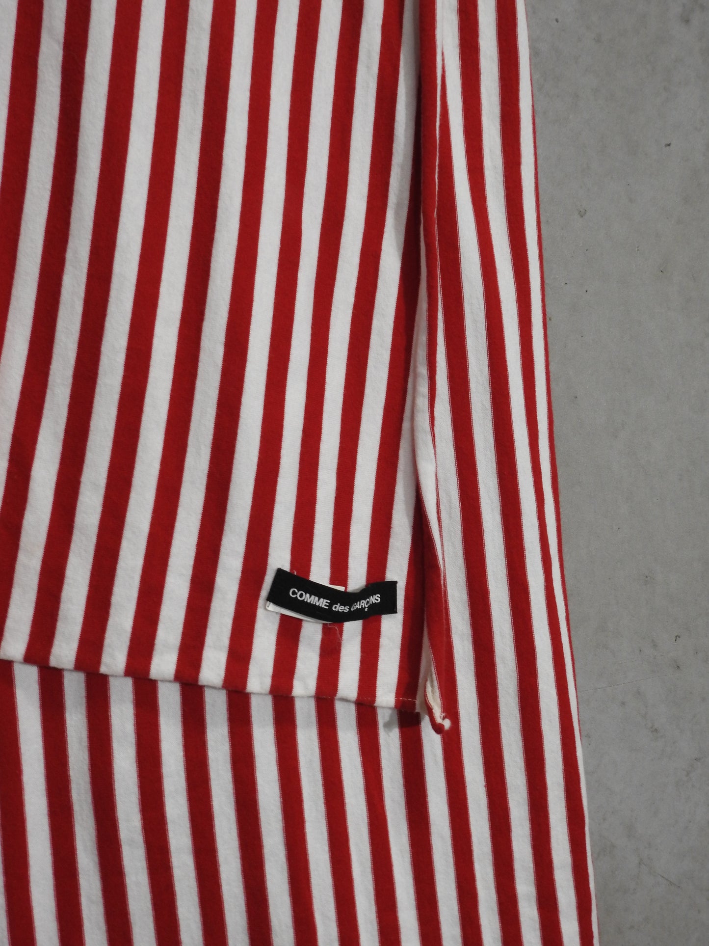 COMME DES GARÇONS 'MY ENERGY COMES FROM FREEDOM' SCARF