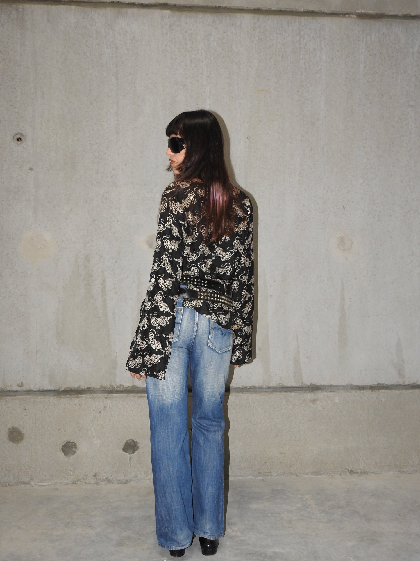 CHLOE TIGER BLOUSE