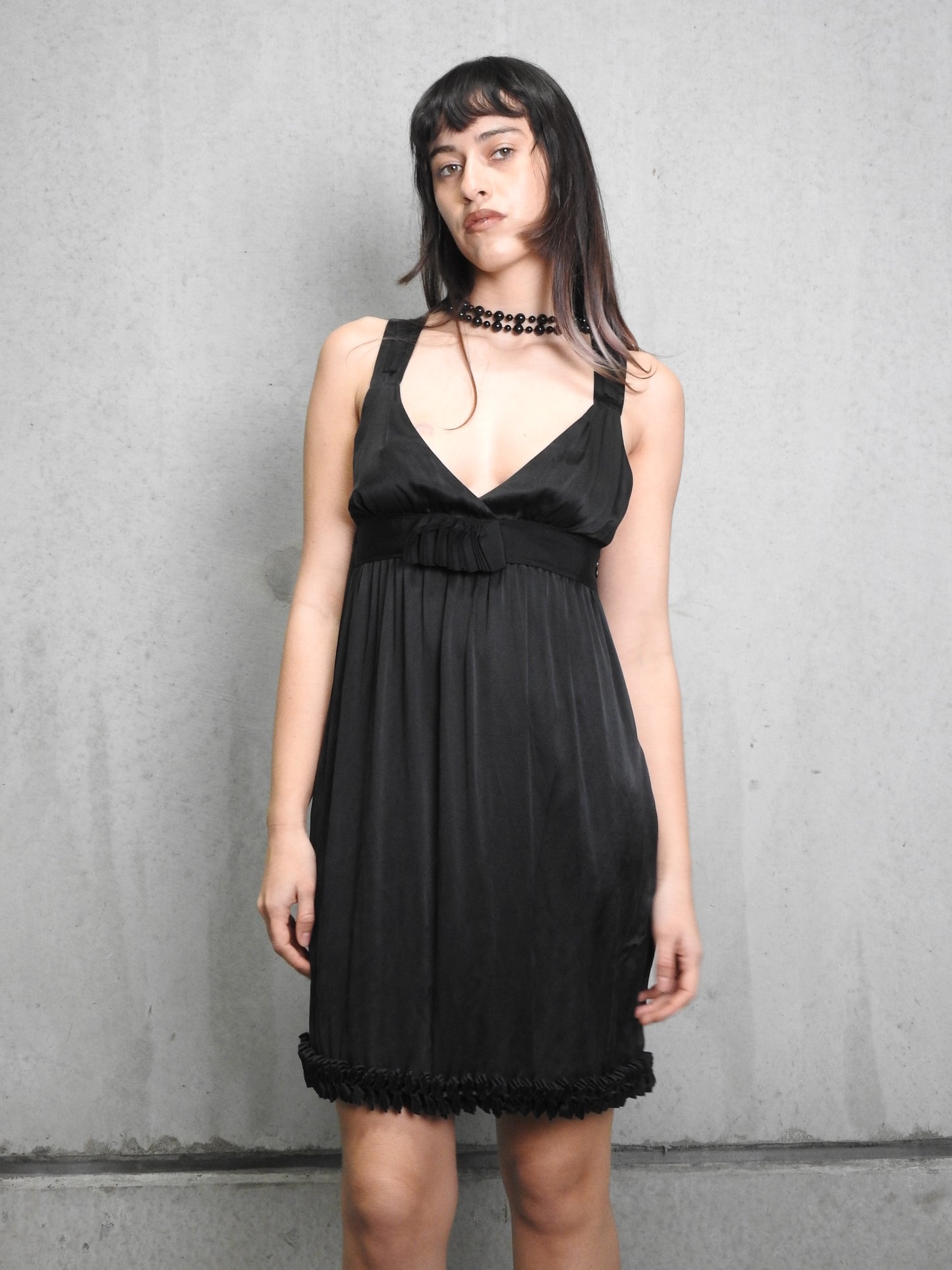 CHLOE RUFFLE DRESS
