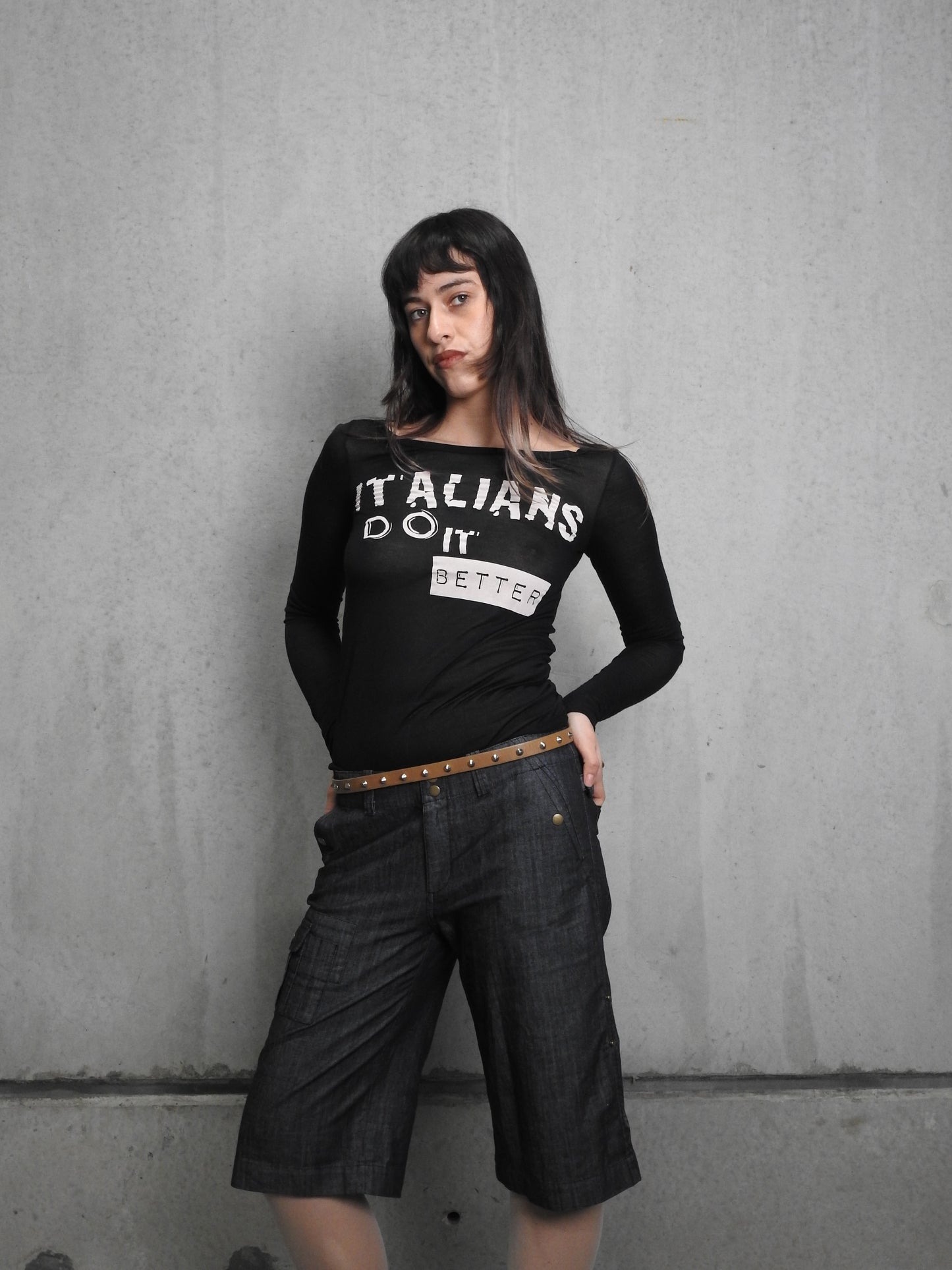 D&G 'ITALIANS DO IT BETTER' LONGSLEEVE