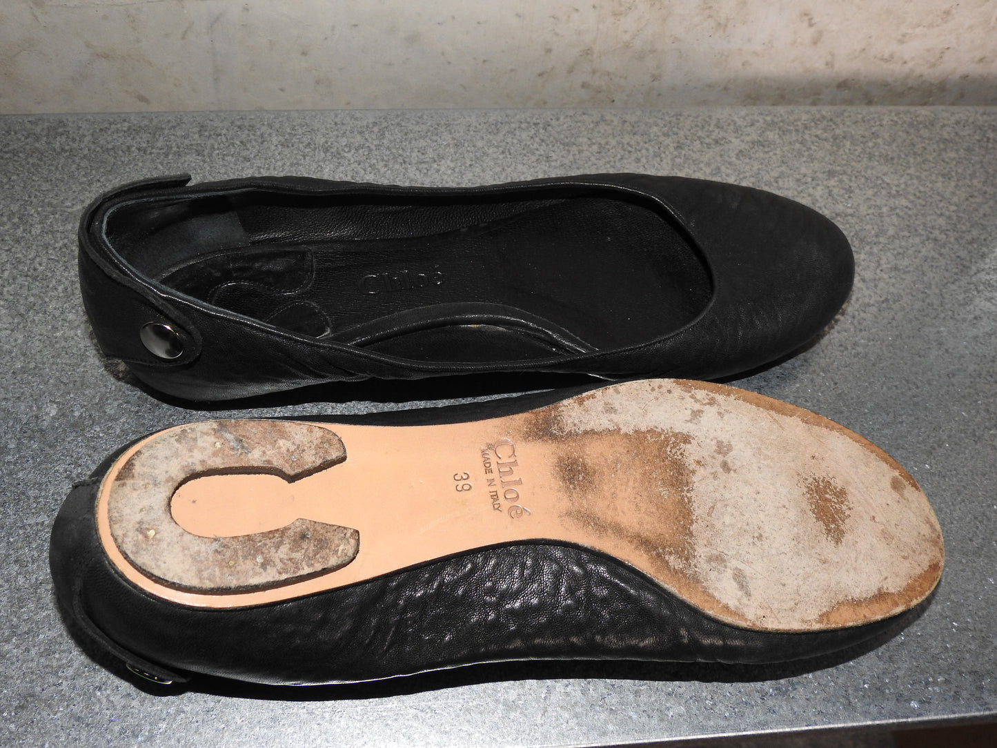 CHLOE HORSESHOE BALLET FLAT