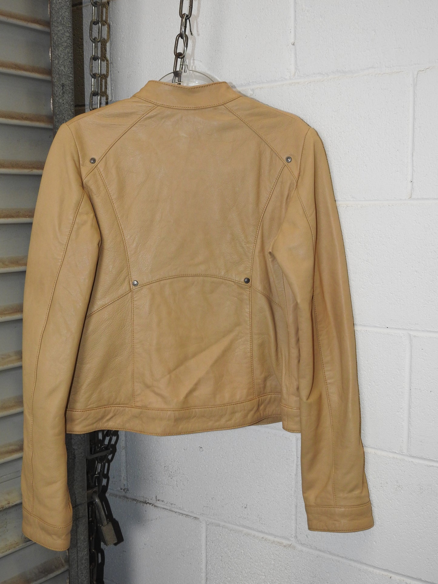 CALVIN KLEIN LEATHER JACKET