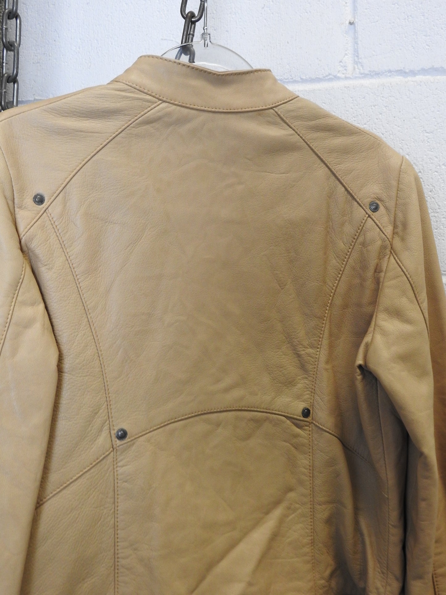 CALVIN KLEIN LEATHER JACKET