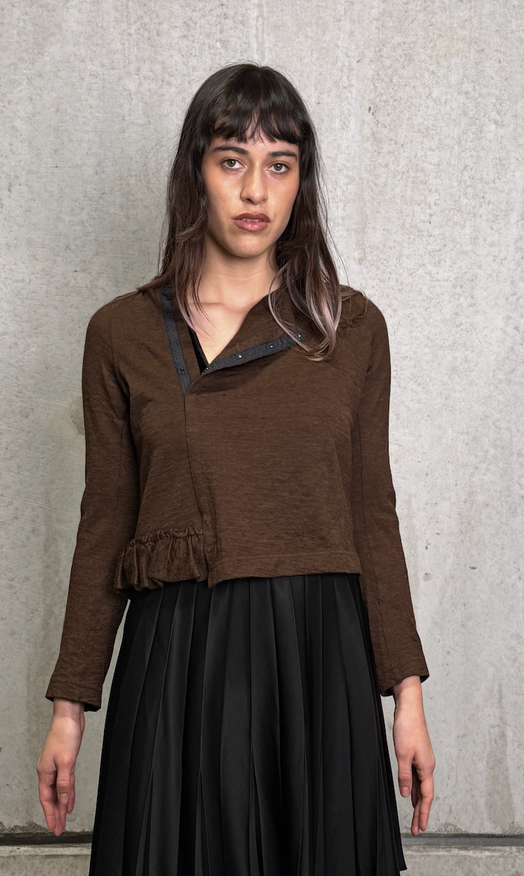 COMME DES GARÇONS RUFFLE CARDIGAN