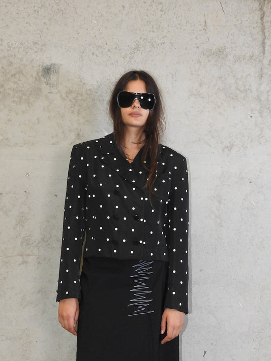 POLKA DOT BLAZER