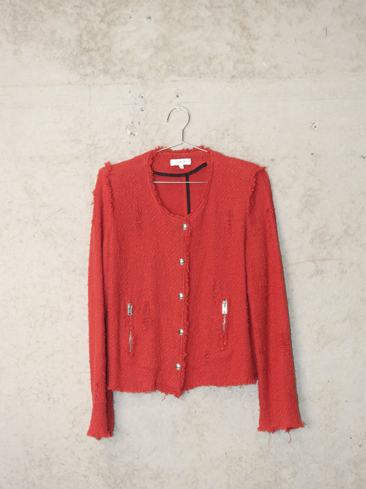 IRO DISTRESSED JACKET