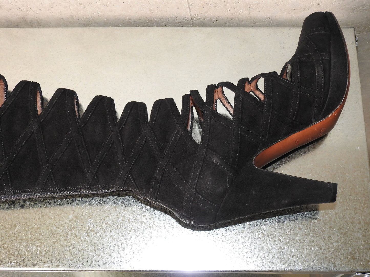 ALAIA GLADIATOR BOOTS