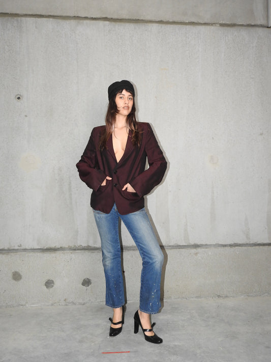 ANN DEMEULEMEESTER BLAZER
