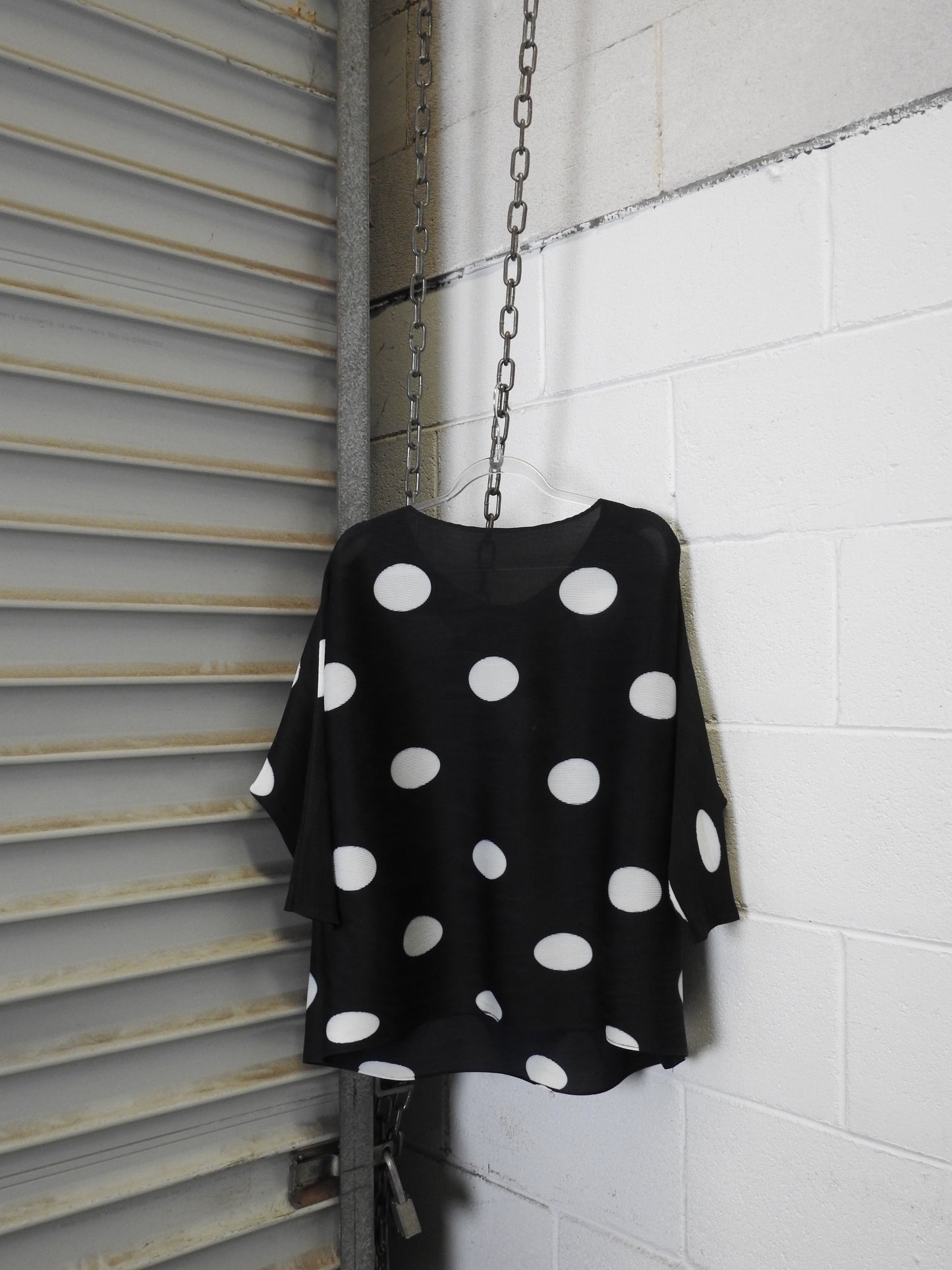 POLKA PLEATS TOP