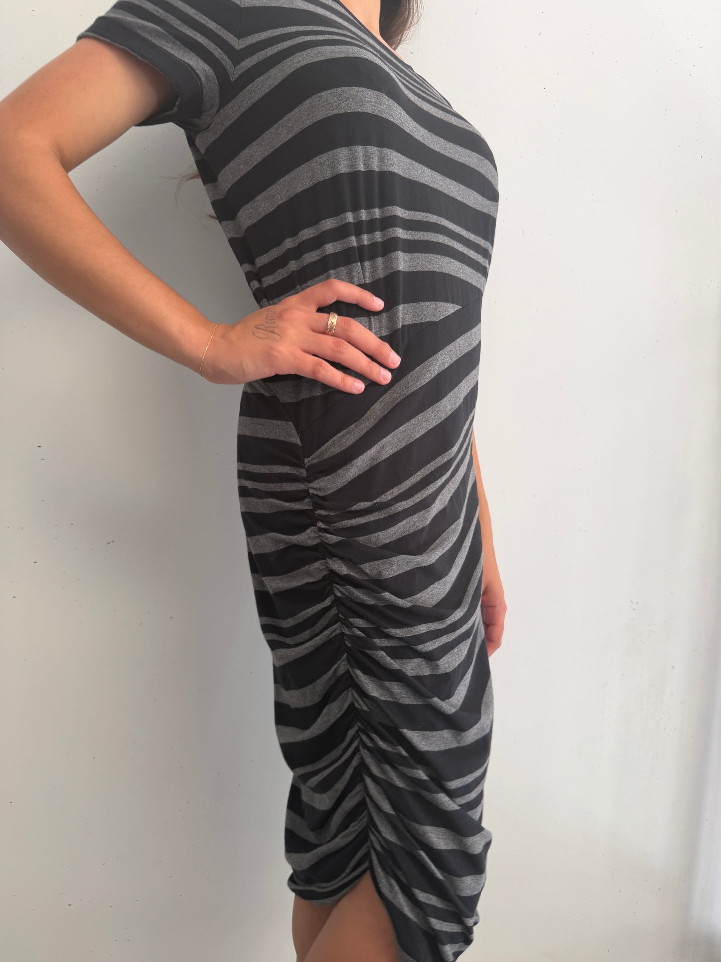DKNY STRIPE DRESS
