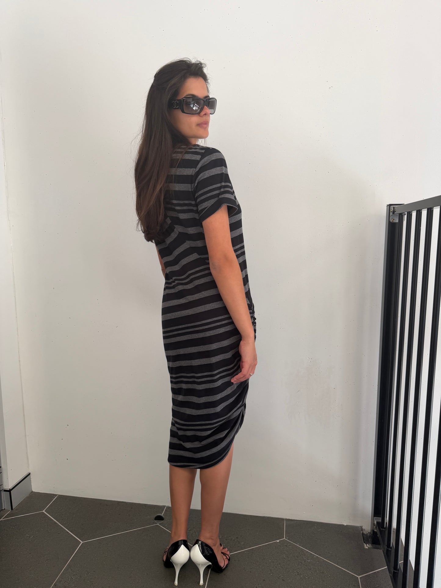 DKNY STRIPE DRESS