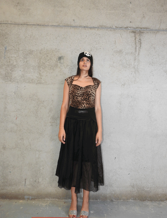 MESH UTILITY SKIRT